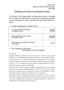 Microsoft WordForeign Ownership Shares.doc