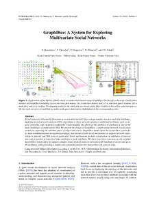 EUROGRAPHICSG. Melançon, T. Munzner, and D. Weiskopf (Guest Editors) Volume), Number 3  GraphDice: A System for Exploring