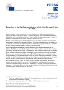 Council of the European Union  PRESS EN PRESS RELEASE ST[removed]REV1