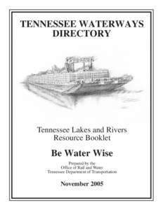 Microsoft Word - NOVEMBER 2005 FINAL DRAFT of WATERWAYS DIRECTORY.doc