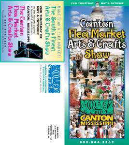 MAY & OCTOBER 2ND THURSDAY MORE THAN A FLEA MARKET!  The South’s Finest