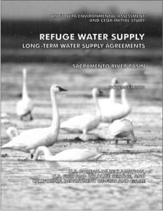 UNITED STATES DEPARTMENT OF THE INTERIOR BUREAU OF RECLAMATION MID-PACIFIC REGION SACRAMENTO, CALIFORNIA