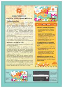 Quick Reference Guide The Starchoice Card Welcome to Starchoice, the exciting Card from Wests Illawarra, Corrimal Leagues Club & Port Kembla Golf Club. Starchoice Prepaid eftpos Card, gives you the freedom to