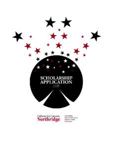 Scholarship Application TO DO List Pick up scholarship application from DRES (BH110) or download (www.csun.edu/dres) Status Write your scholarship essay - 1 page Status