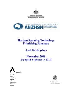 Horizon Scanning Briefing Template