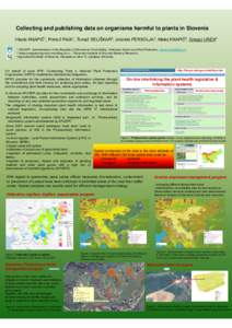 Microsoft PowerPoint - poster_EFSA-EPPO-information [Združljivostni način]