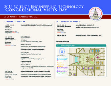 2014 Science-Engineering-Technology  Congressional Visits Day[removed]March | Washington, D.C.