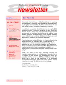 Microsoft Word - AEC Newsletter Vol 4 no 1 July 2009.doc