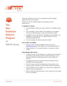 Recruitment / Employment / Employee referral / Human resource management / Referral marketing