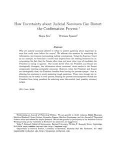 Robert Bork / John Roberts / Miguel Estrada / United States Senate / Ruth Bader Ginsburg / Elena Kagan / Appointment and confirmation to the Supreme Court of the United States / Supreme Court of the United States / United States federal courts / Harriet Miers