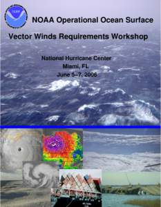 Current Ocean Surface Wind Vector Measurements