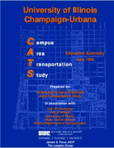 University of Illinois – Campus Area Transportation Study