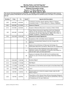 agenda isc meeting may 22, 2003.xls