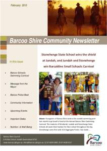 Barcoo Community Newsletter Feb 2015