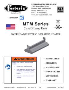 Heater / Technology / Electrical wiring in North America / Electrical engineering / Mechanical engineering / Heating / Infrared heater / Thermostat