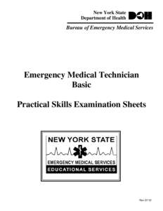 EMT Basic Practical Skill Examination 2012