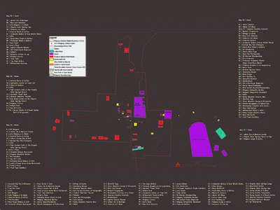 Map ID | Name Map ID | Name 51 | Adam Johnson 66 | Alpine Art Glass 36 & 77 | Ameriss Creative Concrete 34 | Bennett Forgeworks