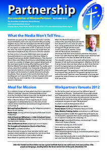 Mission Partners 4pp:Autumn 2012