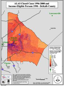 ALAS Closed Cases[removed]and Income-Eligible Persons[removed]DeKalb County # #  #