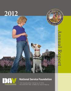 2012 Annual Report 3725 Alexandria Pike · Cold Spring, KY[removed]Phone[removed] · [removed] · www.nsf.dav.org 1