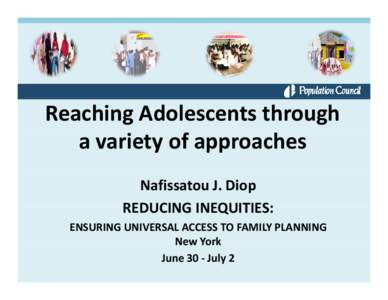 Microsoft PowerPoint - DIOP.Reaching_Adolescents