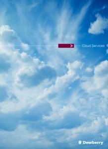 Cloud Services  With cloud technology more and more accessible, a couple clicks are all it takes to quickly deploy scalable IT solutions. However, the successful integration of cloud solutions with systems and personnel