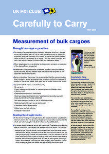 Carefully to Carry MAY 2008