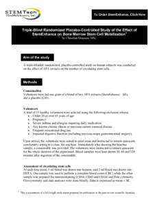 Microsoft Word - Summary of Triple Blind Study V2.doc