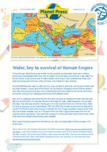 11 DECEMBERWWW.EGU.EU Credit: Aregakn The various regions of the Roman Empire – at its largest size – around the Mediterranean Sea (Mediterraneum Mare).
