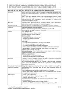 CONTROLE ULTIME PRE-TRANSFUSIONNEL : principes de sécurité