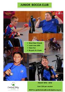 JUNIOR BOCCIA CLUB     