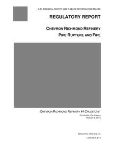 Microsoft Word - Chevron Regulatory Report[removed]