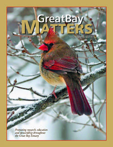 GreatBay  Matters Winter[removed]Promoting research, education