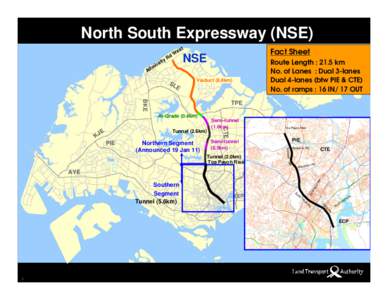 North South Expressway (NSE) Ad lt ra mi