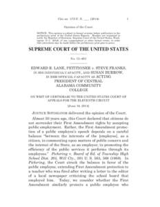 First Amendment to the United States Constitution / Freedom of speech / Waters v. Churchill / Connick v. Myers / Pickering v. Board of Education / Whistleblower / Borough of Duryea v. Guarnieri / Case law / Law / Garcetti v. Ceballos