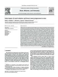 Brain, Behavior, and Immunity[removed]S135–S141  Contents lists available at SciVerse ScienceDirect Brain, Behavior, and Immunity journal homepage: www.elsevier.com/locate/ybrbi