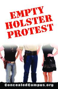 Empty Holster Poster.indd