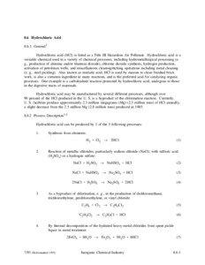 AP-42, CH 8.6: Hydrochloric Acid