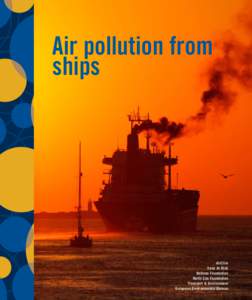 Air pollution from ships AirClim Seas At Risk Bellona Foundation