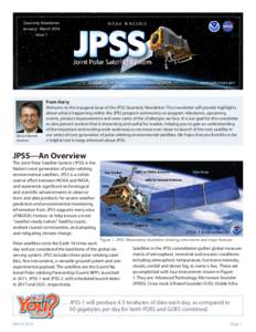 Quarterly Newsletter January - March 2014 Issue 1 N O A A