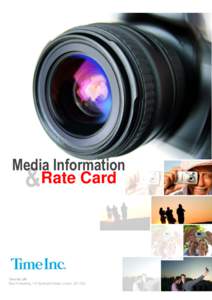 Media Information Rate Card &  Time Inc. UK