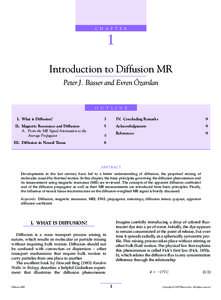 Diffusion MRI: From Quantitative Measurement to In vivo Neuroanatomy