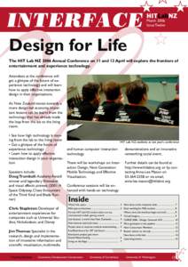 March 2006 Issue Twelve Design for Life  ���������