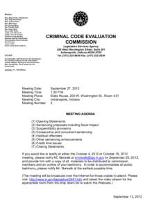 NT[removed]Criminal Code Evaluation Commission