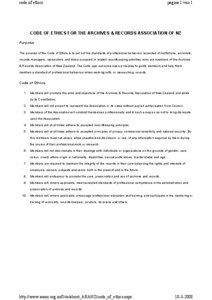 code of ethics  pagina 1 van 1