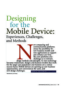 Nokia / Mobile phone / Windows Mobile / Mobile operating system / Smartphone / .mobi / Usability / Mobile marketing research / Mobile commerce / Technology / Electronics / Human–computer interaction