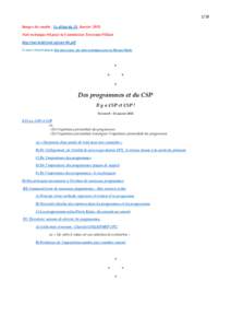 1/18 Images des maths : Le débat du 18, JanvierNote technique 06 pour la Commission Torossian/Villani http://micheldelord.info/nt-06.pdf Ce texte s’inscrit dans la liste mise à jour des notes techniques pour l