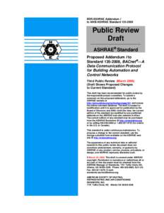 BSR/ASHRAE Addendum l to ANSI/ASHRAE Standard[removed]Public Review Draft _____________________________________