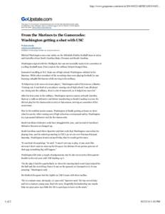 http://www.goupstate.com/article[removed]ARTICLES[removed]This copy is for your personal, noncommercial use only. You can order presentation-ready copies for distribution to your colleagues, clients or customers here 