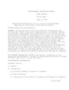 United States Environmental Protection Agency / Hazardous waste / Pollution in the United States / Resource Conservation and Recovery Act / Municipal solid waste / Superfund / Geothermal energy / Clean Water Act / Fossil fuel / Environment / Pollution / Waste